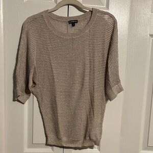 Express Shimmering Knit short sleeve Top size XS NWOT